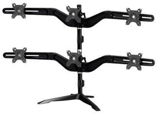 AV-DS600  AAVARA 6 MONITOR STAND (UP TO 24Inch).