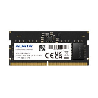 ADATA 8GB DDR5-4800 SODIMM MEMORY AD5S48008G-S