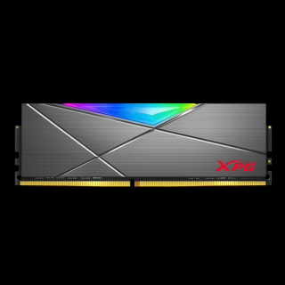 32GB KIT (2*16GB)  ADATA XPG SPECTRIX D50 RGB DDR4 3200MHz Tungsten Grey - AX4U320016G16A-DT50