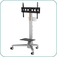 AV-CDT760 LARGE CONFERENCE DISPLAY TROLLEY CART.
