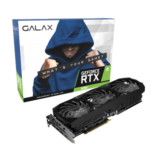 GALAX GeForce RTX 3080 12GB SG (1-Click OC) LHR 12GB GDDR6X 384-bit DP*3/HDMI - 38NOM5MD99SS 