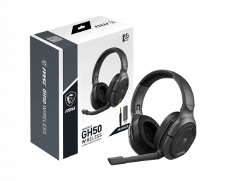 MSI IMMERSE GH50 WIRELESS GAMING HEADSET 