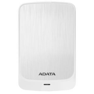 1TB ADATA HV320 EXTERNAL SLIM HDD USB3.2 WHITE- AHV320-1TU31-CWH
