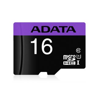 16GB ADATA Premier microSDXC/SDHC UHS-I Class10 (with Adaptor Retail) -  AUSDH16GUICL10-RA1