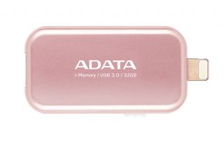 ADATA 64GB i Memory LIGHTNING OTG FLASH DRIVE Rose Gold - AUE710-64G-CRG