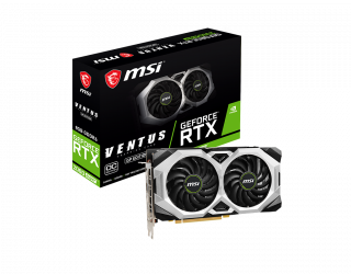 MSI GeForce RTX 2060 SUPER VENTUS GP OC  8GB GDDR6, HDMI*1, DP*3.